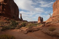 Park Avenue, Arches National Park, Utah